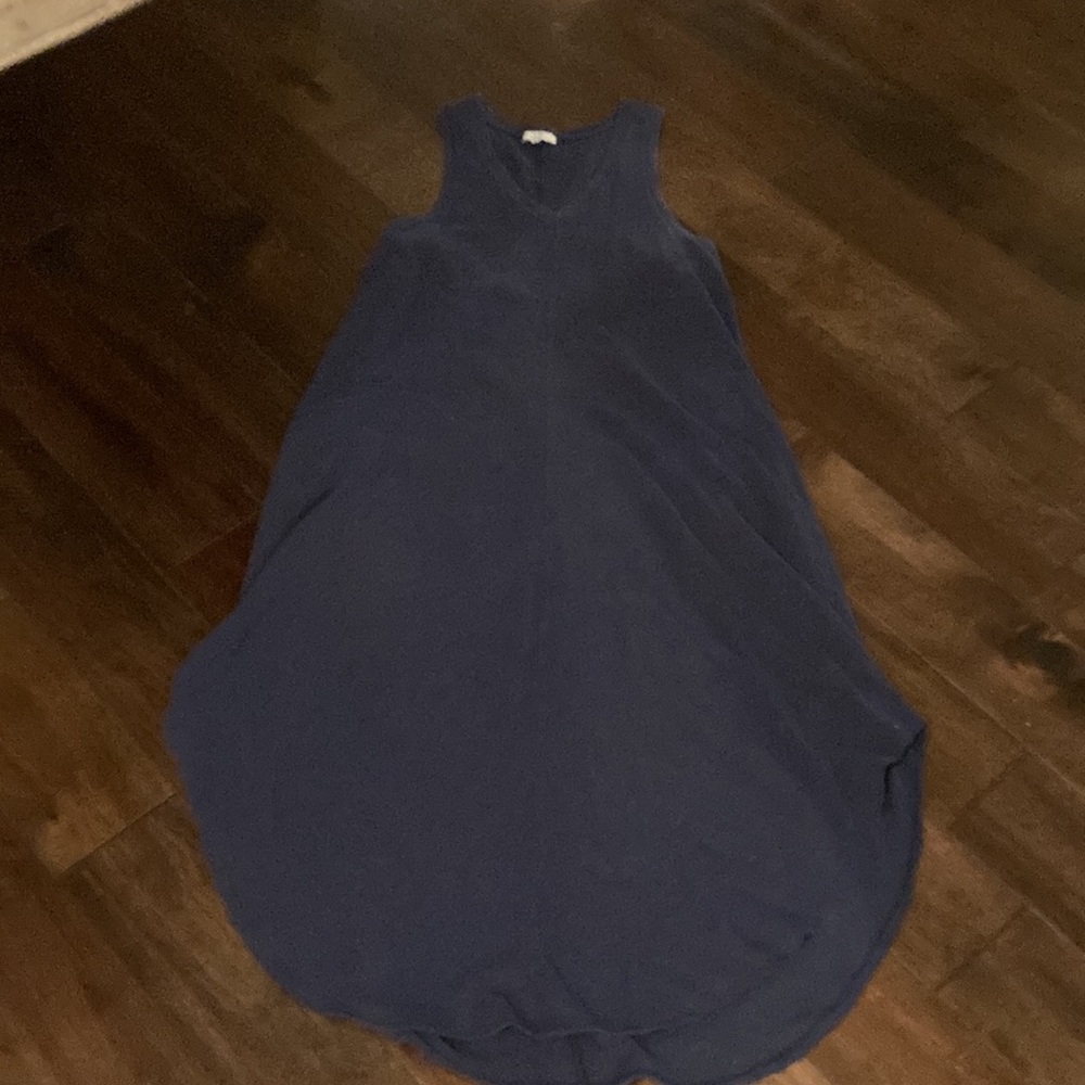 Z Supply Navy Tank Maxi Dress